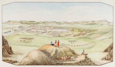 फोर्ट केओघ, मोंटाना टेरिटरी, सीए। 1877-1881। द्वारा हरमन स्टीफ़ेल