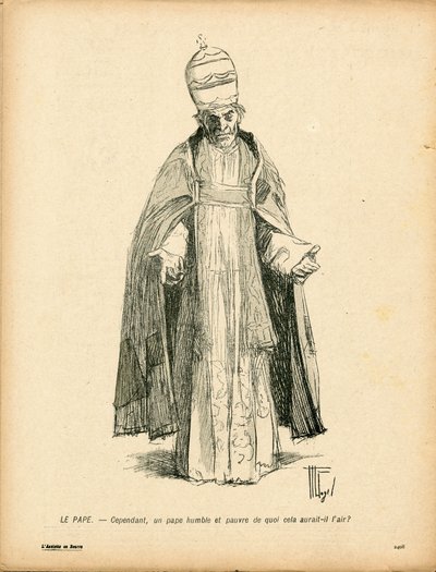L'Plate au Beurre, संख्या 143, B & W . में व्यंग्य द्वारा हरमन वोगेल