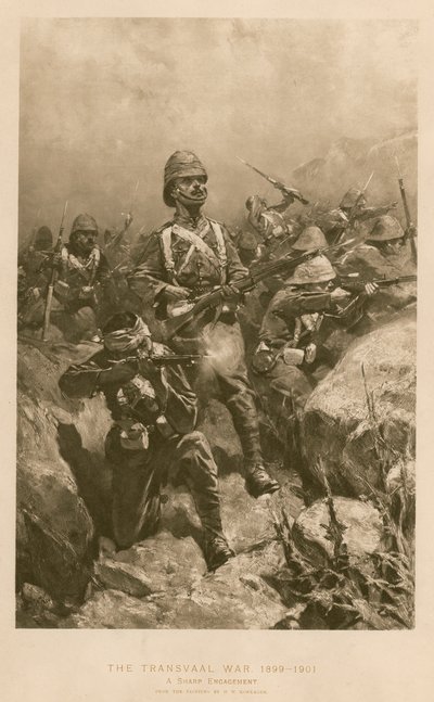 एक तीव्र सगाई: बोअर युद्ध के दौरान लड़ाई द्वारा हरमनस विलेम (बाद) कोएकोक
