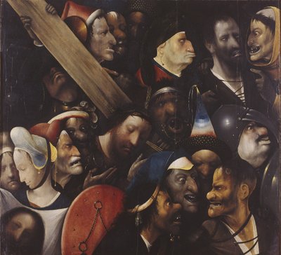 क्रूस ले जाने वाले मसीह, 1515-1516 द्वारा Hieronymus Bosch