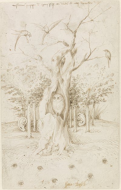 खेत की आंखें हैं, जंगल के कान हैं द्वारा Hieronymus Bosch