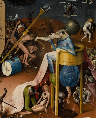 द गार्डन ऑफ एटरली डिलाइट्स, 1490-1500 द्वारा Hieronymus Bosch