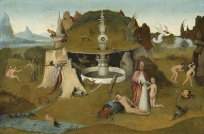 स्वर्ग का बगीचा, 1510-20 द्वारा हिरेमस बॉश