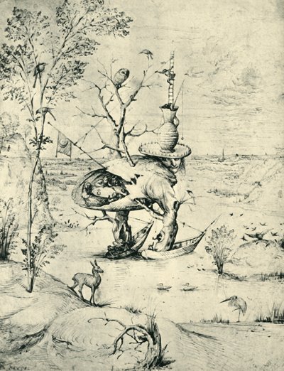 द ट्री-मैन, c1505, 1943। द्वारा हिरेमस बॉश
