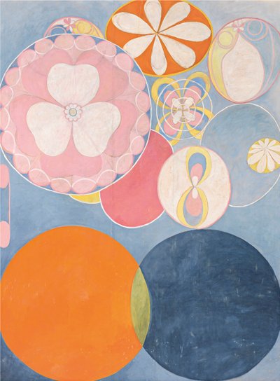 ग्रुप IV, नंबर 2. द टेन लार्जेस्ट, चाइल्डहुड, 1907। द्वारा Hilma af Klint