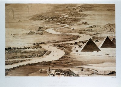 अलेक्जेंड्रिया से दूसरे मोतियाबिंद तक, मिस्र, 1841 द्वारा हिमली