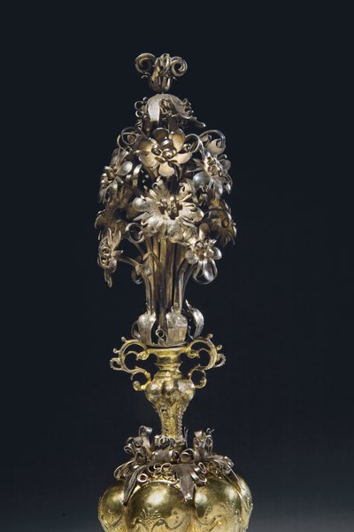 मेडिंगेन मिनर्वा कप, c.1650 (सिल्वर और वर्मील) द्वारा हेनरिक ओह्मसेन