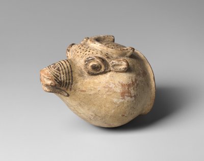 वेसल, c.1900-1600 ईसा पूर्व (चित्रित सिरेमिक) द्वारा हित्ती