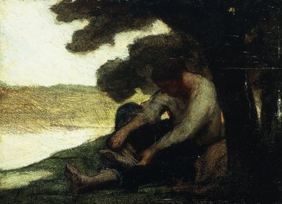 स्विम के बाद; Apres le Bain, c.1846 द्वारा होनोरे ड्यूमियर