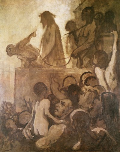 लो, c.1848-52 द्वारा होनोरे ड्यूमियर
