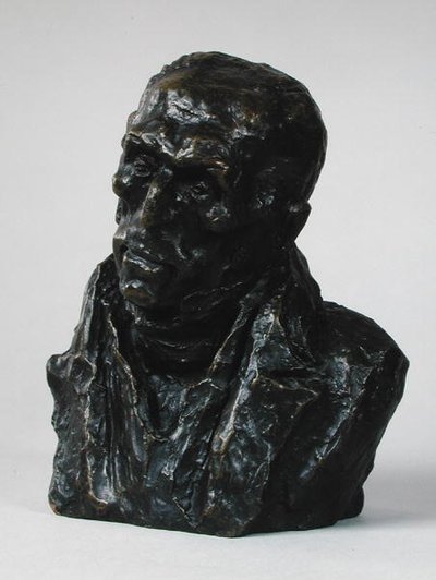 फ्रेंकॉइस-पियरे-गुइल्यूम गुइज़ोट (1787-1874) का बस्ट 1833 (कांस्य) द्वारा होनोरे ड्यूमियर