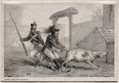 Marauders, पकड़ फास्ट। द्वारा एमिल जीन होरेस वर्नेट