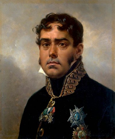 जनरल पाब्लो मोरिलो वाई मोरिलो का पोर्ट्रेट, 1820-1822। द्वारा एमिल जीन होरेस वर्नेट