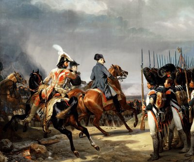 14 अक्टूबर 1806 को जेना की लड़ाई द्वारा Emile Jean Horace Vernet