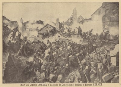 कॉन्स्टेंटाइन का कब्जा, 1837 द्वारा एमिल जीन होरेस वर्नेट