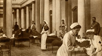 बोअर और ब्रिटन नर्स्ड टुगेदर, 1900, 1933। द्वारा होरेस वाल्टर निकोल्स
