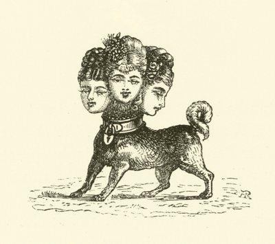 महिला Cerberus (उत्कीर्णन) द्वारा ह्यू रौली