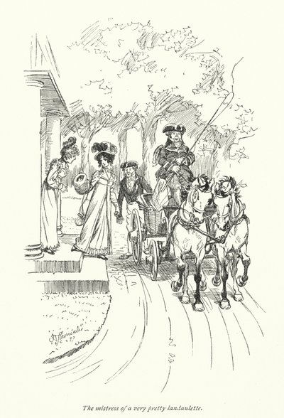 अनुनय के लिए चित्रण जेन ऑस्टेन (लिथो) द्वारा द्वारा ह्यूग थॉमसन