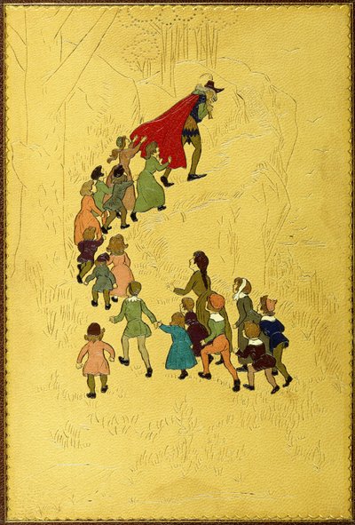 ऊपरी आवरण, पाइपर के एक चित्रण के साथ, बच्चों के बाद, 1893 द्वारा ह्यूग थॉमसन