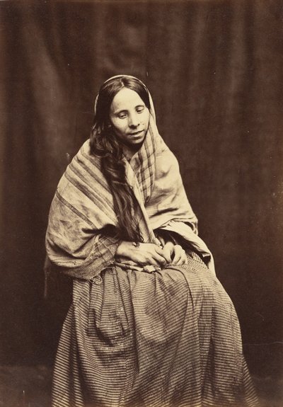 रोगी, सरे काउंटी पागलखाने, 1850-55। द्वारा ह्यूग वेल्च डायमंड