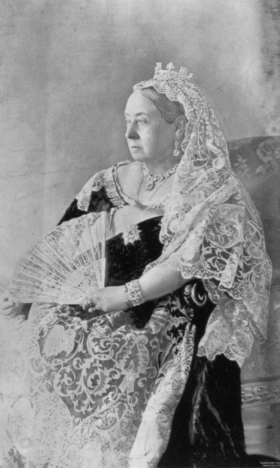 यूनाइटेड किंगडम की रानी विक्टोरिया, 1894। द्वारा ह्यूजेस और मुलिंस