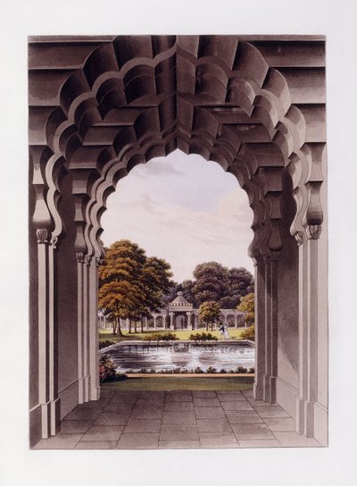 बगीचे के साथ एक वास्तुशिल्प डिजाइन द्वारा हम्फ्री (बाद में)