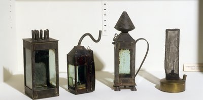 प्रोटोटाइप खनिक सुरक्षा लैंप, 1815 द्वारा हम्फ्री डेवी