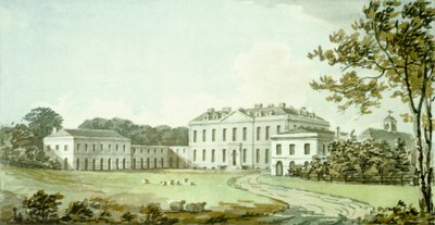 शेरिंगम हॉल के लिए लाल किताब, c.1812 द्वारा हम्फ्री रिटन