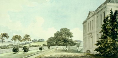 शेरिंगम हॉल के लिए लाल किताब, c.1812 द्वारा हम्फ्री रिटन