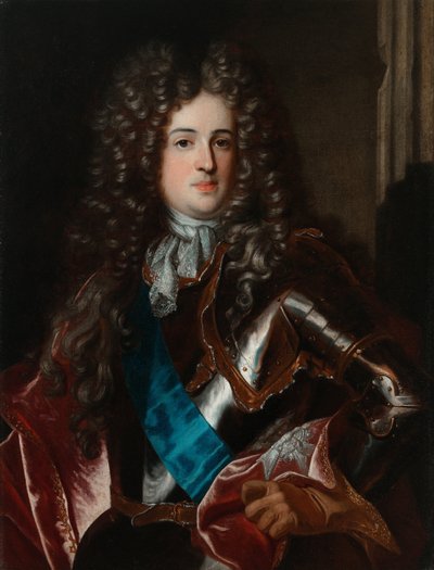 अलेक्जेंडर बेनेडिक्ट स्टैनिस्लाव सोबिसकी का पोर्ट्रेट 1677-1714 द्वारा Hyacinthe François Honoré Rigaud Circle of