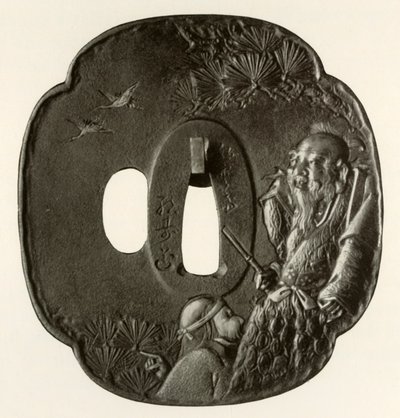 द ओल्ड कपल ताकासागो, c1800-1820, 1910। द्वारा इचिजोसै हिरोटोशी