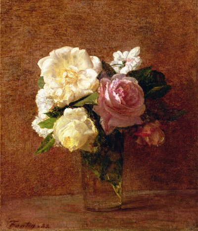 रोज़े, 1882 द्वारा Ignace Henri Jean Fantin Latour