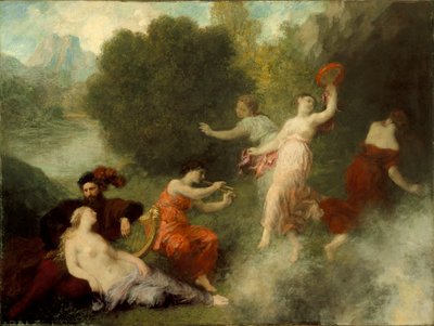 1864 में वीनसबर्ग में तन्हुसेर द्वारा Ignace Henri Jean Fantin Latour