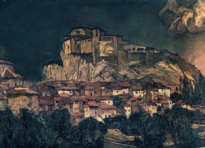 लैंडस्केप ऑफ अल्कज़ार &39;(विस्तार), 1916, तेल कैनवास के साथ, 139 × 199 सेमी द्वारा इग्नासिओ ज़ुल्ओगा वाई ज़बलेटा