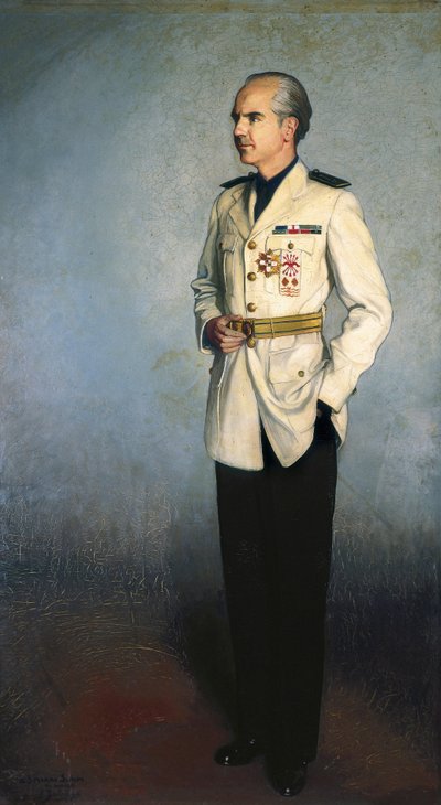 रेमन सेरानो सनर का पोर्ट्रेट (1901-2003) स्पेनिश जज और राजनेता (कैनवास पर तेल) द्वारा इग्नासिओ ज़ुल्ओगा वाई ज़बलेटा