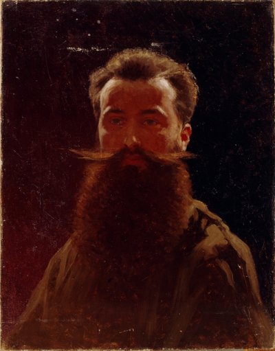 सेल्फ-पोर्ट्रेट, 1870 द्वारा इलारियन मिखाइलोविच प्रीनिशनिशोव