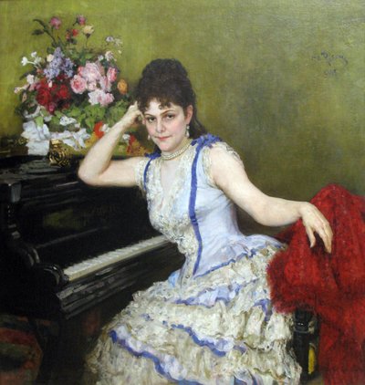 एसआई मेंटर का पोर्ट्रेट द्वारा Ilya Efimovich Repin