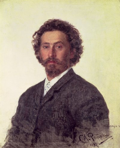 सेल्फ पोर्ट्रेट, 1887 द्वारा Ilya Efimovich Repin