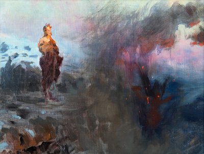 मसीह का प्रलोभन द्वारा Ilya Efimovich Repin
