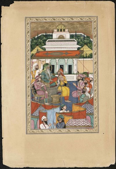Maharaja Ranjit Singh, 1841.  द्वारा इमाम बख्श लाहौरी