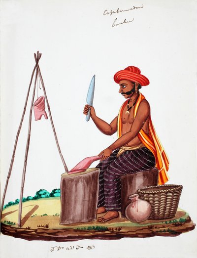 कसाई (कागज पर wc) द्वारा इंडियन स्कूल