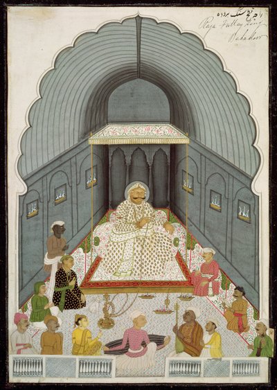 में। 70.4 फतेह सिंह (1769-1818) संगीत पार्टी, c.1770-80 द्वारा इंडियन स्कूल