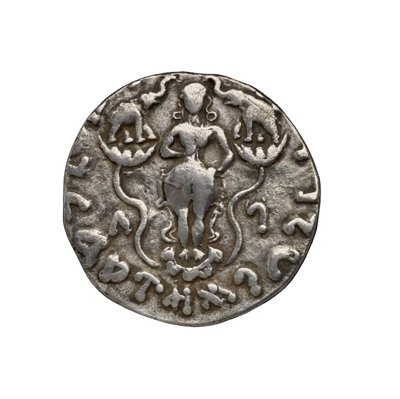 इंडो-सिथियन सिक्का, 20 ईसा पूर्व (रजत) द्वारा इंडियन स्कूल