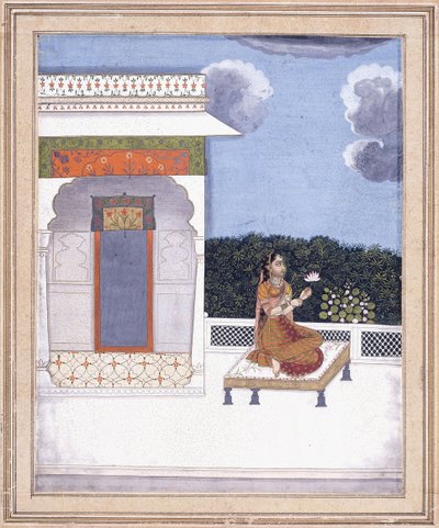 मालासरी रागिनी, सी। 1760-1770 द्वारा इंडियन स्कूल