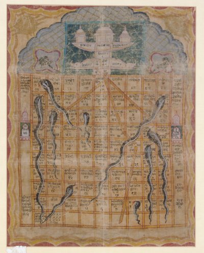 Painting of Gyan Bazi, Rajasthan द्वारा इंडियन स्कूल