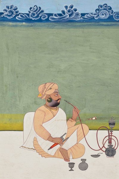 खानपाटा योगी का चित्र, c.1800 द्वारा इंडियन स्कूल