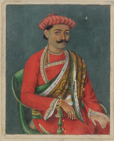 एक युवक का चित्रण द्वारा इंडियन स्कूल
