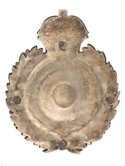 पाउच बेल्ट प्लेट, बॉम्बे वालंटियर राइफल्स, 1877-1901 द्वारा इंडियन स्कूल