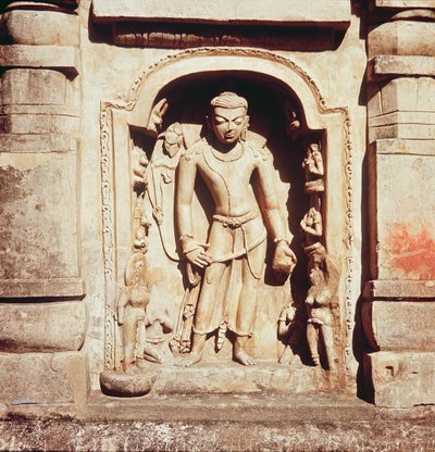 साइट III, 320-530 के प्रमुख मंदिर से राहत द्वारा इंडियन स्कूल