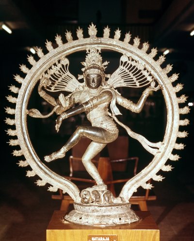 Shiva Nataraja, from Kankoduthavanitham, Tanjore (bronze) द्वारा इंडियन स्कूल